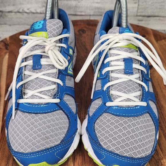 New Balance 550 v3 Womens Gray Blue Mesh Running Shoes Size 6.5 B WE550BG3 - Picture 4 of 16
